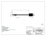 Type J Ungroundedadjustable Bayonet Style Thermocouple